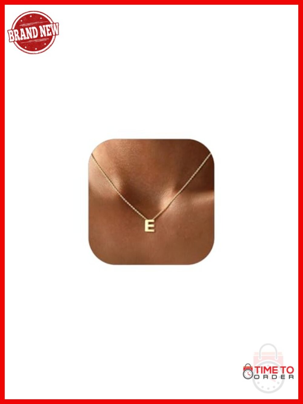 925 Sterling Silver Initial Necklace Dainty Letter Pendant Jewelry Gift